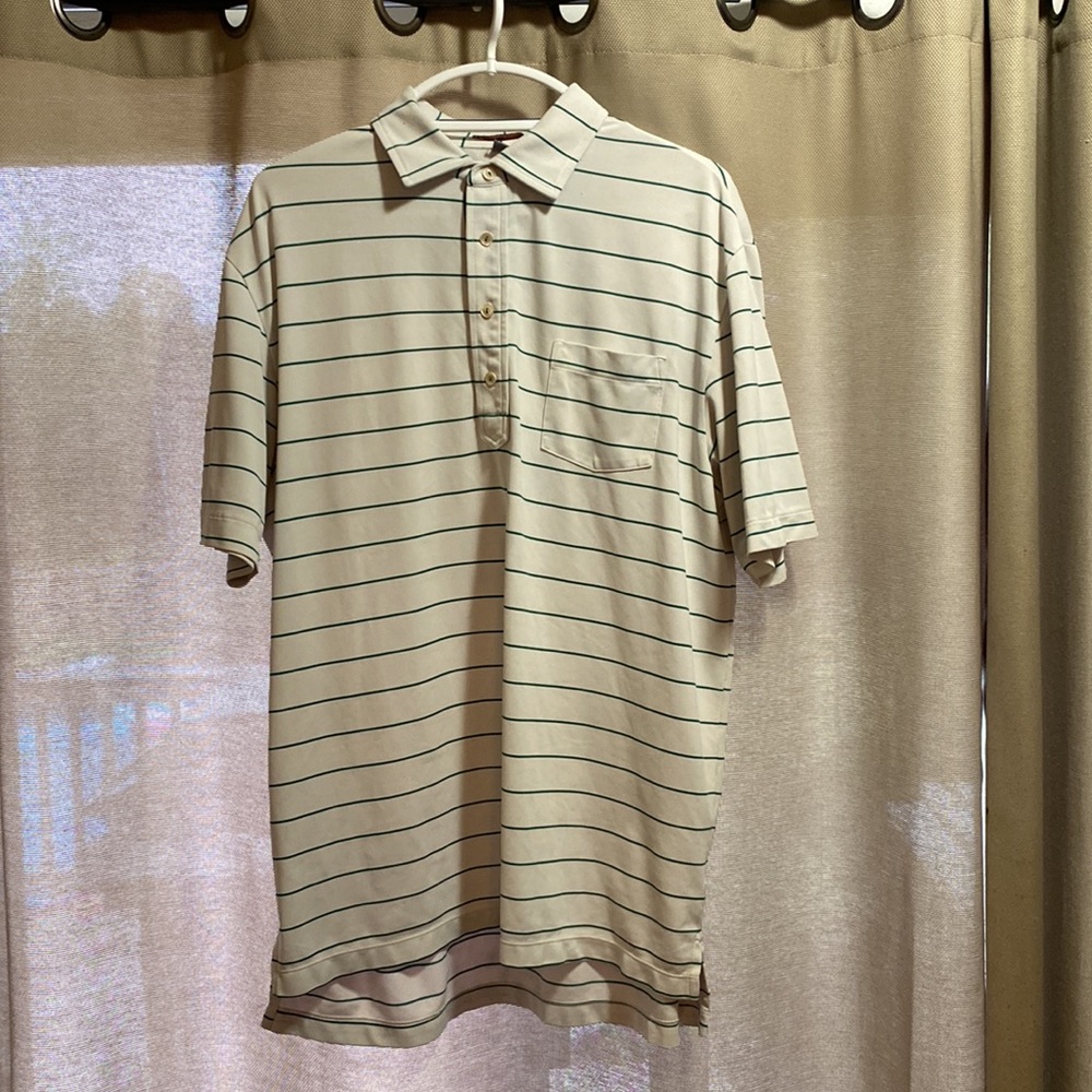 Mens L Peter Millar DriFit polo